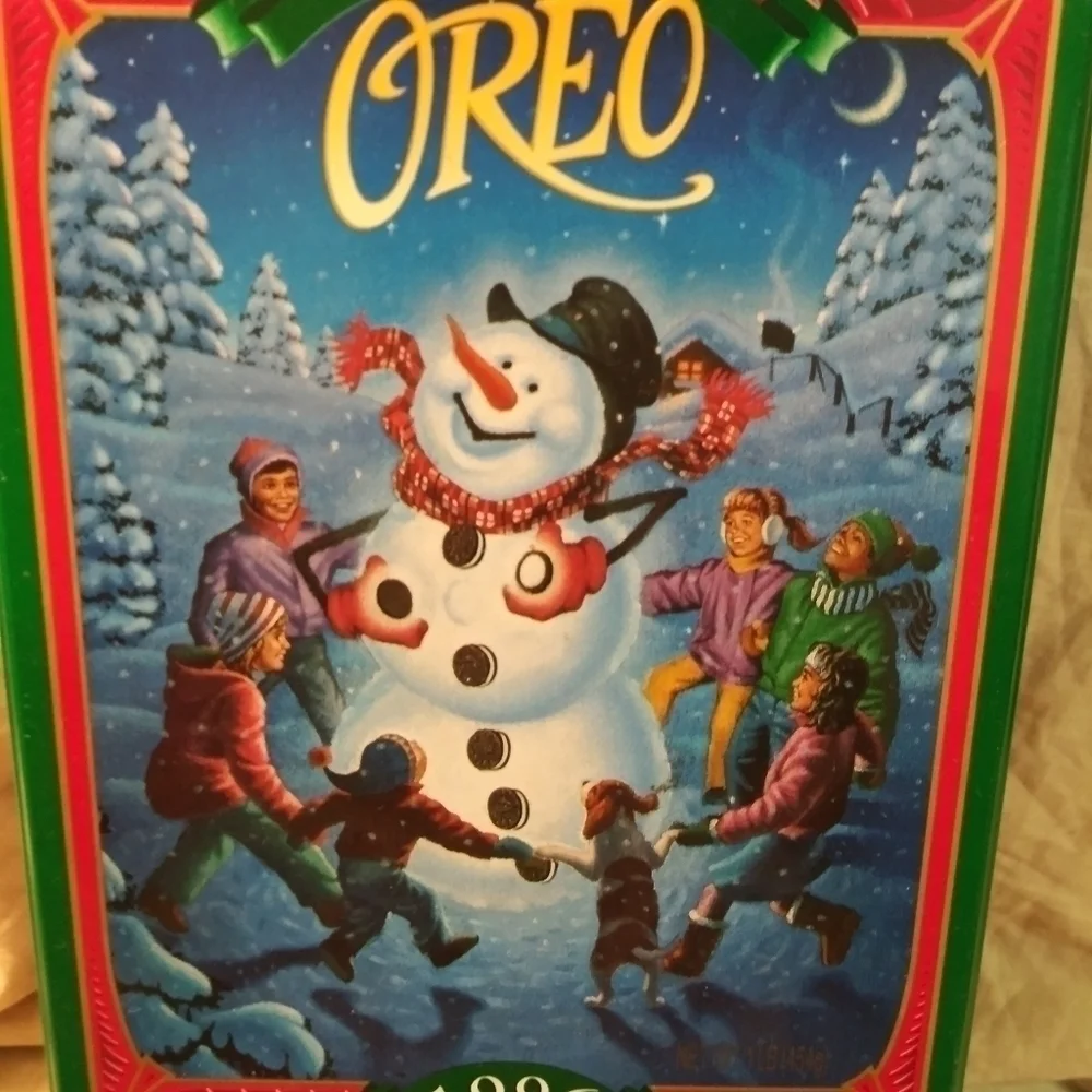 Vintage Nabisco Oreo Cookie Tin Circa 1996